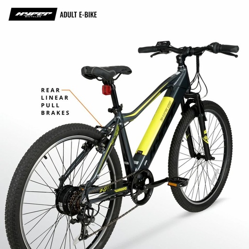 [HY26EB] 26in Hyper E-Ride Mountain MTB-FS E-Bike